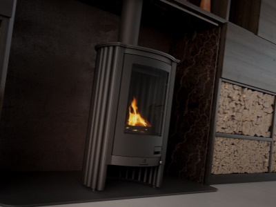 HS Flamingo PICCOLO I černá - krbová kamna