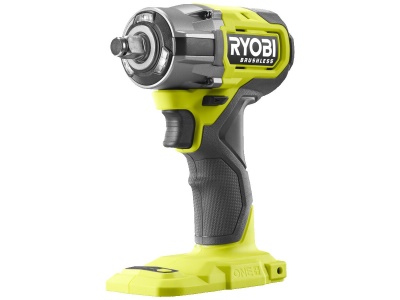 Ryobi RIW18CBL-0 - aku 18V bezuhlíkový kompaktní rázový utahovák ONE+ (bez baterie a nabíječky)