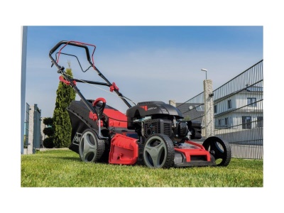 Scheppach MS 225-53 - multifunkční travní sekačka 4v1 s pojezdem