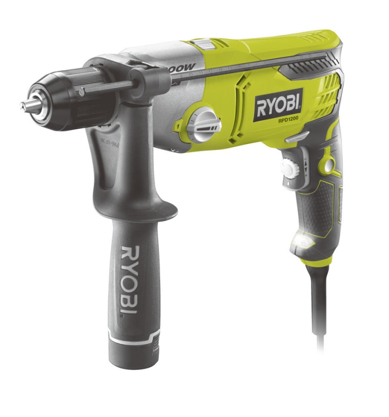 Ryobi RPD1200-K - 1200 W příklepová vrtačka s elektrickým motorem