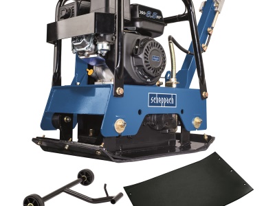 Scheppach HP 2500 S - obousměrná vibrační deska 125 kg