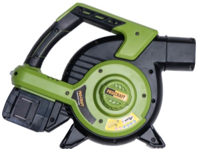 Aku fukar/vysavač listí Procraft VB20 (bez baterie a nabíječky)