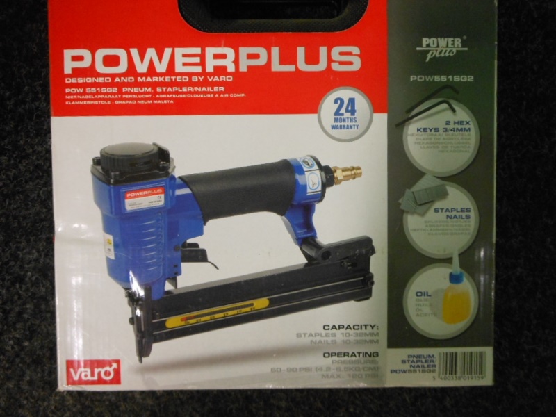 Vzduchová sponkovačka POW551SG2