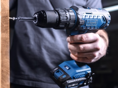 Scheppach C-CD45-X - 20 V IXES aku příklepový vrtací šroubovák (bez baterie a nabíječky)
