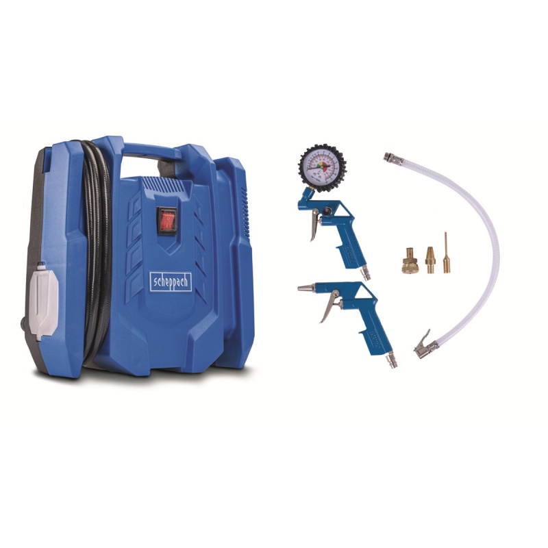 Scheppach Air Force 7 - bezolejový mobilní kompresor (230 V)
