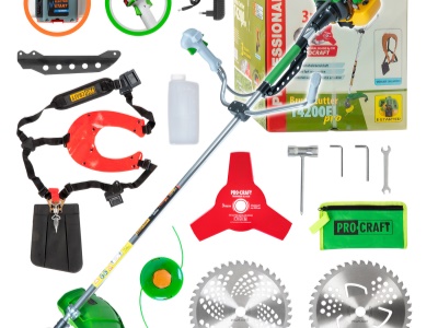 Benzínový křovinořez s elektrickým startovaním Procraft T4200EL Pro