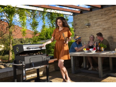 Riwall PRO RCG 60 - gril na dřevěné uhlí Riwall PRO