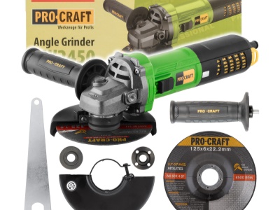 Bruska úhlová Procraft PW2450, 125mm