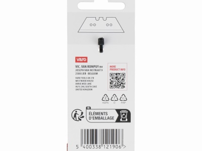 KRTH00301 - Náhradní nože rovné 10ks