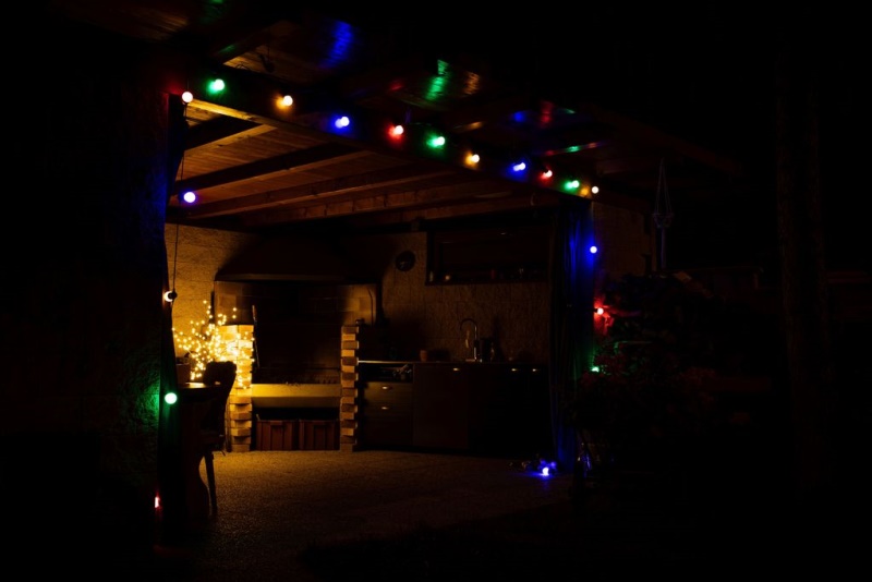 Řetěz 20 LED párty světýlka