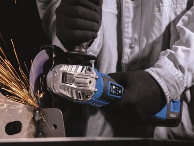 Scheppach BC-AG125-X - aku 20 V IXES úhlová bruska (bez baterie a nabíječky)