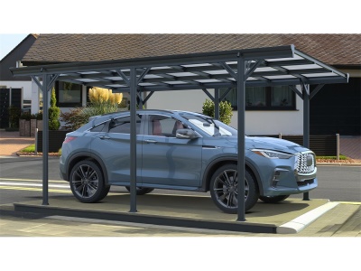 Riwall PRO RMCP 16 x 10 Anthracite - přístřešek pro auto ( 5 x 3 m )