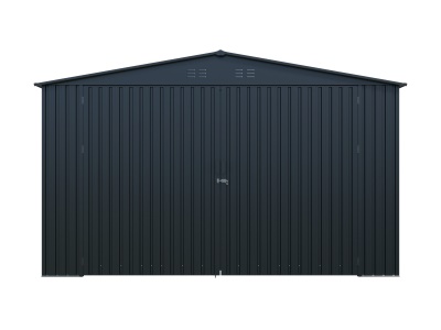 Riwall PRO RMCG 20x13 Anthracite - kovová garáž 3,8 x 6 m se sedlovou střechou Antracit