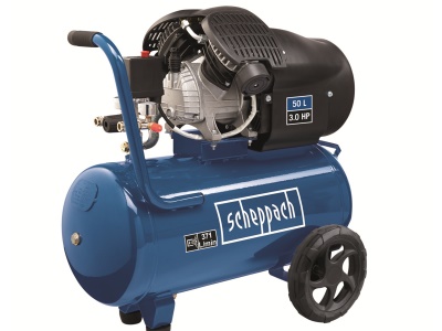 Scheppach HC 53 DC - dvoupístový olejový kompresor 50 L / 10 bar
