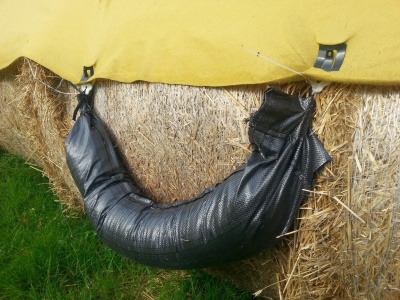 Zakrývací plachta na seno a slámu Subtex 18 x 25 m