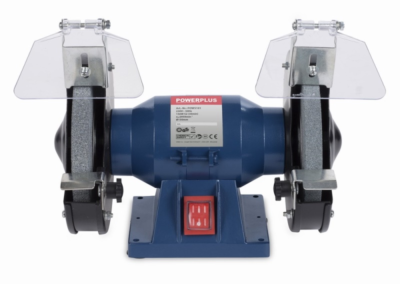 POW5101 - Dvoukotoučová bruska 150W