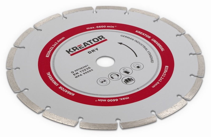 KRT082061 - Diamantový kotouč 230mm DRY
