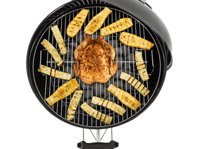 Gril Weber Original Kettle E-5710 na dřevěné uhlí, 57 cm, černá