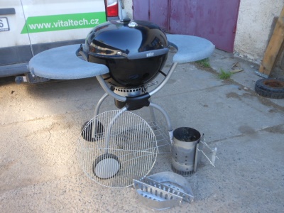 Gril Weber One-Touch Deluxe zahradní gril  GBS 57 cm