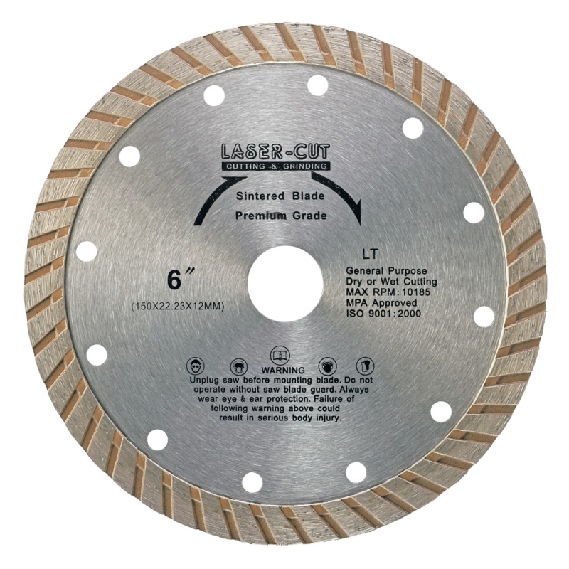 L00118 - Diamantový kotouč celoobvodový 150 x 22,23 x 12mm LT