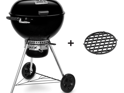 Gril Weber Master-Touch GBS Premium  E-5775 na dřevěné uhlí, 57 cm, černá