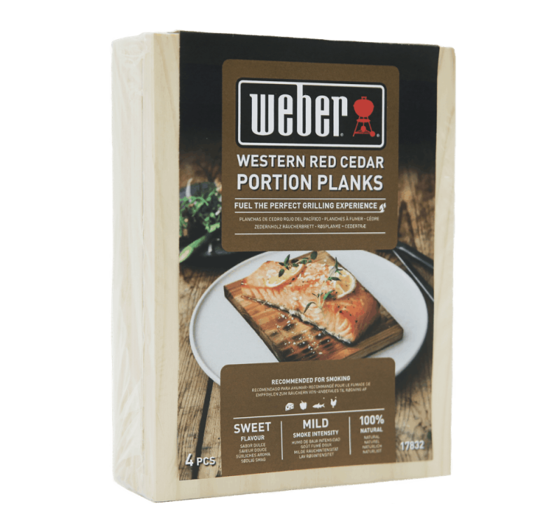 Weber Udící prkénka z cedrového dřeva, 4 ks