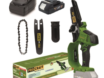 Aku řetězová pila PKA24 sada s baterií 20V 2Ah a nabíječkou