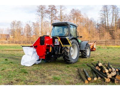 Špalíkovač za traktor PTO - Model RP-200 BIG BAG