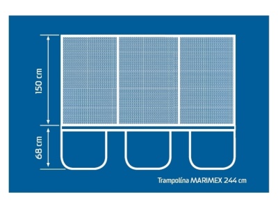 Trampolína Marimex 244 cm