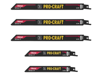 Sada pilových plátků do pily ocasky Procraft SB12