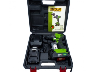Aku vrtací šroubovák Procraft PA20BL