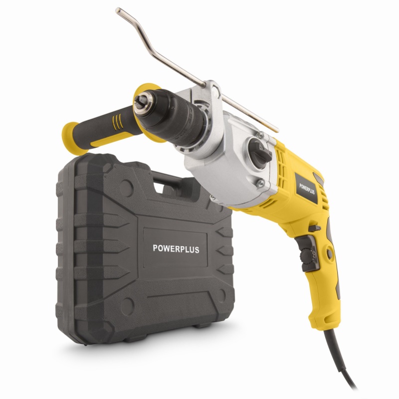 POWX0291 - El. Vrtačka s příklepem dvourychlostní 1 200 W