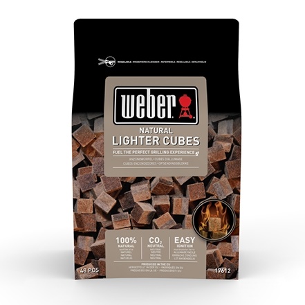 Podpalovací kostky hnědé, ekologické (48 ks v balení)