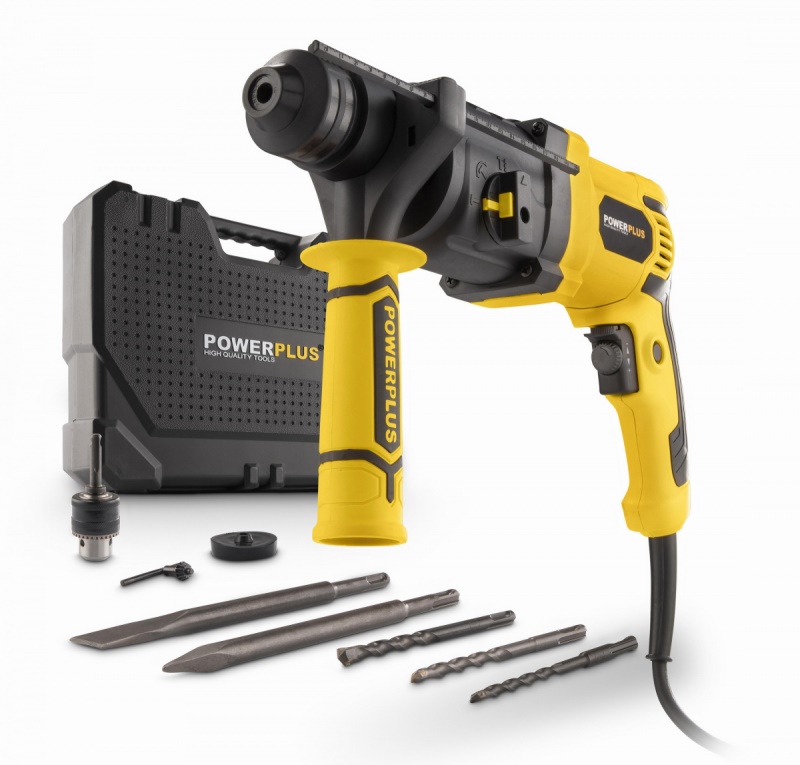 POWX1170 - Kombinované kladivo 750W SDS-Plus