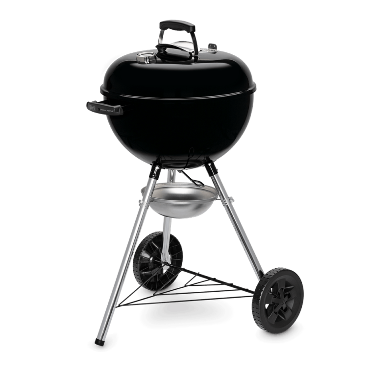 Gril Weber Original Kettle E-4710 na dřevěné uhlí, 47 cm, černá