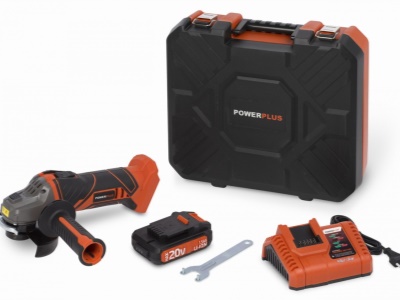 POWDP3515 - Aku úhlová bruska 20V LI-ION