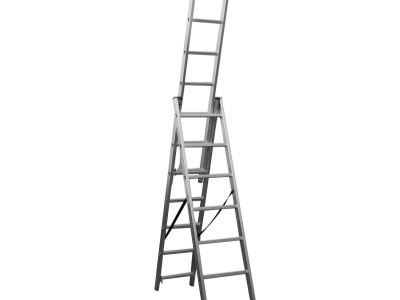 Žebřík hliníkový třídílný 3x7 Procraft PLA3.424