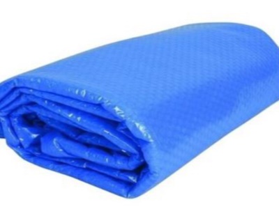 Plachta solární 3,66x5,48 m ovál modrá