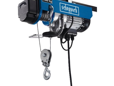 Scheppach HRS 400 - lanový naviják elektrický
