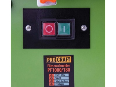 Elektrická řezačka na dlažbu Procraft PF1000/180