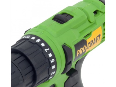 Aku vrtací šroubovák Procraft PA12Li Compact