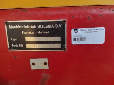 Příjmový stůl Bijlsma Hercules 4000