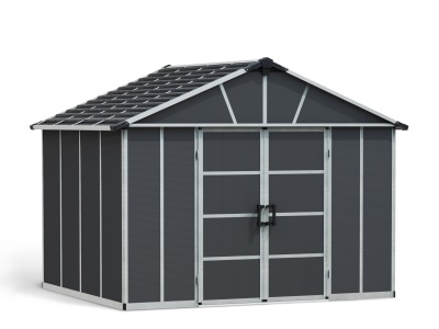 Palram - Canopia Yukon 11' x 9' antracit - heavy duty prostorný domek s možností dalšího rozšíření (základní modul)