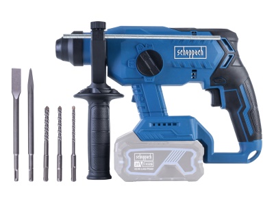Scheppach BC-RHD230-X - 20 V IXES aku vrtací/sekací kladivo (bez baterie a nabíječky)