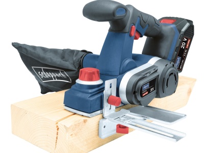 Scheppach CPL60-20Li - aku 20 V hoblík (bez baterie a nabíječky)