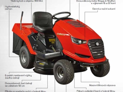 Zahradní traktor Seco Challenge AJ 92-13