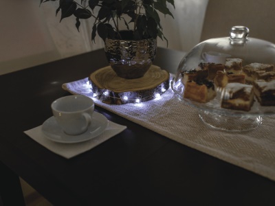 Struna svítící 20 LED diamant