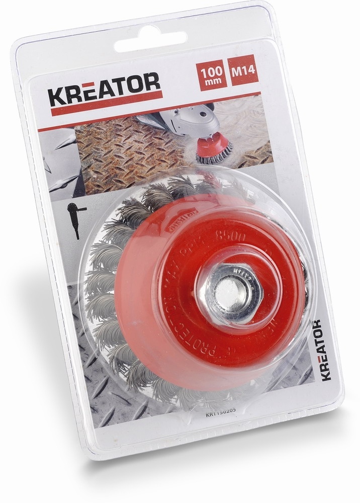 KRT150205 - Brusný copánkový kartáč M14-100mm