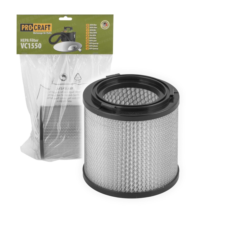Filtr HEPA pro průmyslový vysavač Procraft VC1550