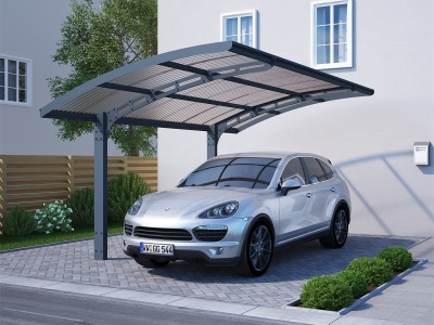 Palram - Canopia Arizona 5000 - hliníkový přístřešek pro auto s obloukovou střechou
